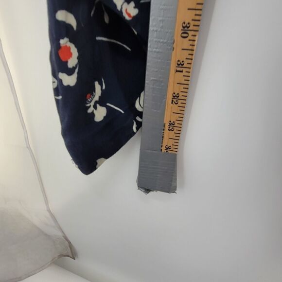 Ba&Sh silia tie waist midi dress marine handkerchief hem - Picture 15 of 16